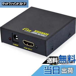 �y���������zKanaaN HDMI�X�v���b�^�[ 1����2�o�� 1080p hdmi�ؑ֊� 1���� Full UHD/HD 1.4b 2-fach / 2-port PS3/PS4 Pro DVD�v���[���[ HDTV�Ή��c