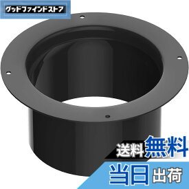 【送料無料】Okryain ダクトフランジ 給気フランジ ダクトコネクター 75mm 100mm 150mm パイプ用フランジ コネクター 換気パイプ用 継手 換気口 ダクトホース用配管部品 (Φ75mm)