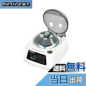 【送料無料】LACHOI 遠心機 卓上 小型 1000-10000RPM 遠心分離機 LCD 2種類ローター 8箇所&16箇所 相対遠心力5600xg 遠心機