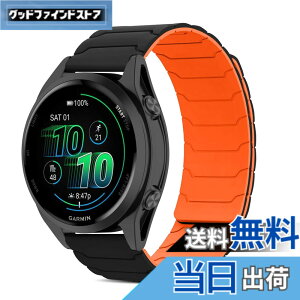 �y���������z[CiimWaa] 20mm �o���h for �K�[�~�� Garmin Forerunner 70/ 170/170 Music/Approach J1/S50/Garmin Vivoactive 6/5 �p �V���R�� ���v�o���h ���͂Ȏ��C �X�}�[�g�E�H�b�`���� �}�O�l�b�g ���v�x���g �����^ 