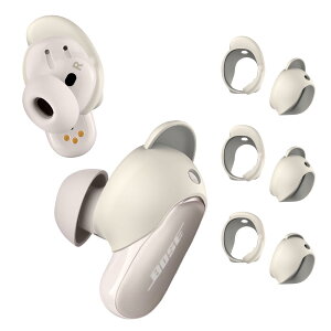 yz[3yA] Bose QuietComfort Earbuds II Bose QuietComfort Ultra EarbudspC[`bvJo[/CONTEME ~߃VR X|[c ECO`bv h~ C[`bv ANZT[ (S/M/L) (WHITE)