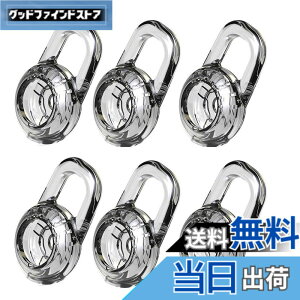 �y���������zSound Wave �C���[�`�b�v �v�����g���j�N�X�p M�T�C�Y 6�Z�b�g �݊��� For Bluetoooth Headset PLANTRONICS QCY ���C�����X �w�b�h�Z�b�g�p �A�N�Z�T�� �����h�~ �C���[�`�b�v ���� (M 6��)