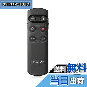 �y���������zPHOLSY RMT-P1BT �J���� ���C�����X �����R�� �����[�Y �����[�g�R���g���[���[ Bluetooth �����[�g�X�C�b�` Sony �p a1 a6400 a6600 a6700 a7C a7M3 a7M4 a7RM3 a7RM4 a7SM3 a9M2 RX0M2 RX100M7 ZV-1 ZV-E10