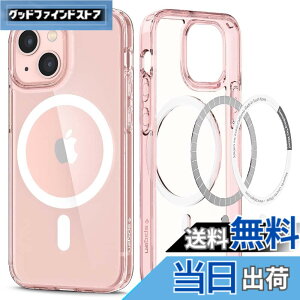 �y���������zSpigen iPhone13Mini�P�[�X MagSafe �}�O�l�b�g���� �ϏՌ� �ČRMIL�K�i�擾 2�d�\�� ���菝�h�~ �}�O�Z�[�t �K�p�J�o�[ ���C�����X�[�d�Ή� �E���g���E�n�C�u���b�h �}�O ACS03324 (���[�Y