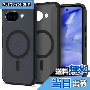 �y���������zSpigen �y�n��18�N�̋Z�p�́z Pixel 9a �P�[�X Magfit�Ή� ������ ���ϖh�~ �X�g���b�v�z�[�� �ČRMIL�K�i �E���g���E�n�C�u���b�h�E�}�O�t�B�b�g ACS09045 (�t���X�g�E�u���b�N)