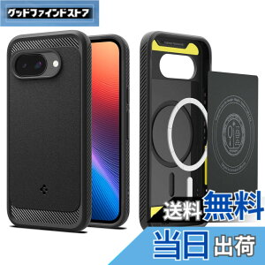 �y���������zSpigen Pixel 9a �P�[�X Magfit�Ή� �ϏՌ� TPU �\�t�g �}�b�g �ČRMIL�K�i ���M�b�h�E�A�[�}�[�E�}�O�t�B�b�g ACS09041 (�}�b�g�E�u���b�N)