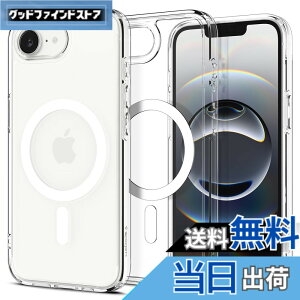 �y���������zSpigen �y�n��19�N�̋Z�p�́z iPhone 17e / 16e �P�[�X MagSafe �}�O�l�b�g���� �N���A ���� �X�g���b�v�z�[�� �ČRMIL�K�i �E���g���E�n�C�u���b�h�E�}�O�t�B�b�g ACS09139 (�N���A�E�z���C
