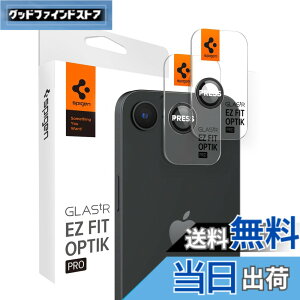 �y���������zSpigen iPhone 17e/16e �J�����t�B���� �t���b�V�������� �J�����ی� �\��t���L�b�g�t�� 9H�����K���X �����Y�v���e�N�^�[ 2���� Optik Pro AGL09279