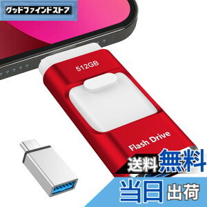 �y���������z512GB USB�������[�y��p�A�v���s�v�zphone�pUSB������phone�ʐ^�f�[�^ �ۑ� �O�t���X�g���[�W ���� ��e�� �t���b�V���h���C�uiOS/Android/PC/Mac�ɑΉ� �^�C�vc �O�t��usb�������[ �ʐ^�E