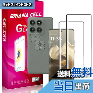 �y���������zBriacicell�y2+2���Z�b�g�zFor Motorola edge 60/60 Pro/60 Fusion/60s Pro�p�� �K���X�t�B���� (2��) �{ EDGE 60 Pro �p�̃J�����t�B���� (2��)�y���{���Ɏq�f�ސ��z edge 60 Pro �����K���X �ی�t�B��