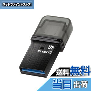 �y���������z�G���R�� USB������ USB3.2(Gen1) Type-C �L���b�v�� �F�F�u���b�N�A�T�C�Y�F128GB
