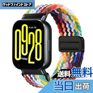 �y���������z[KeeFos] 22mm �o���h Xiaomi Watch 5/S4/S3/S1 Pro/2/2 Pro/Redmi Watch 5 Active/5 Lite �Ή� �����o���h �i�C�����f�� ���C�o�b�N�� �}�O�l�b�g���o�b�N�� �ւ��x���g �L�k�� �T�C�Y���� �҂� �ʋC��
