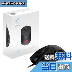 �y���������z�y����zMSI FORGE GM100 �I�v�e�B�J�� �Q�[�~���O�}�E�X �L�� MS0716 �F�F�u���b�N