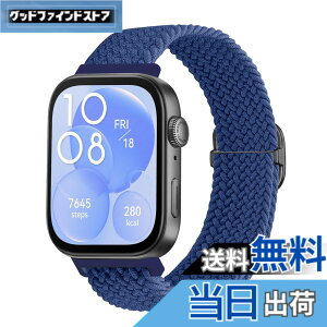 �y���������z[KeeFos] �o���h Huawei(�t�@�[�E�F�C) Watch Fit 5 Pro/5/4 Pro/Fit 4/Fit 3 �Ή� �����o���h �i�C�����f�� �ւ��x���g �݊��� �L�k�� �T�C�Y���� �҂݃u���X���b�g �ʋC�� �_�炵 �F�F�u���[