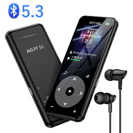 ＼日本正規品・一年保証あり／ AGPTEK MP3プレーヤー bluetooth5.3 Hi-Fiロスレス音質 デジタルオーディ…