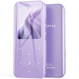 【日本企画品・楽天1位】 AGPTEK mp3プレーヤー Bluetooth5.3 音楽プレーヤー 【スマホ転送可能 スピーカー付】 32GB デジタルオーディオプレーヤー ウォークマン ダイレクト録音 光るタッチボタン バッテリ長持ち HIFI音質 FMラジオ 父の日 母の日 誕生日 プレゼント ギフト