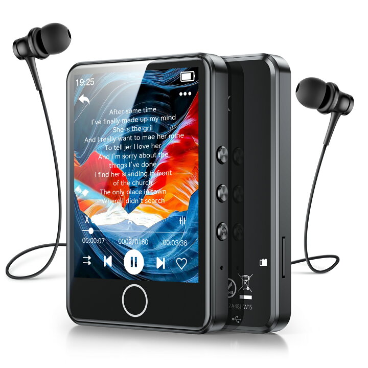 楽天市場】【日本企画品・フルタッチ】 AGPTEK mp3プレーヤー タッチ  