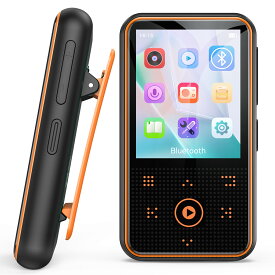 ＼運動用に最適！／ AGPTEK クリップ式 MP3プレーヤー Bluetooth5.3 音楽プレーヤ 64GB 高音質 ミュージックプレーヤー 音楽プレーヤー ポータブル 小型 デジタルオーディオプレーヤー 超軽量 1.8インチ リピート再生 レジューム再生 FMラジオ/録音/歩数計 プレゼント ギフト