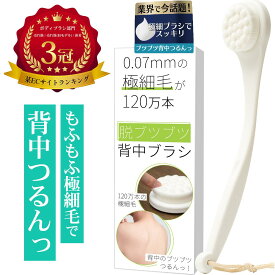 【楽天1位】 脱ブツブツ 背中ブラシ 120万本の極細毛でつるん ボディブラシ 背中ニキビ 背中 ニキビ シャワーブラシ お風呂 洗う グッズ ボディ 洗い ブラシ レディース メンズ 男性 女性 男女兼用 Coneflake