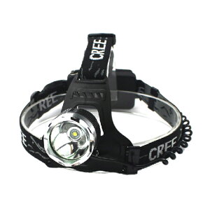 ヘッドライトLED防水登山強力軍用充電式LEDヘッドライトLEDサーチライトヘッドランプ/前照灯/ナイター照明/懐中電灯/LEDライト【米国CREE社製XML-T6】【充電器/リチウムイオンバッテリー付】【10W】【80W相当】1800ルーメンHL80