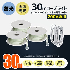 �y�\��̔� 5/19�O�㔭���zGOODGOODS 3�{�Z�b�g LED���[�v���C�g �`���[�u���C�g �e�[�v���C�g ���v30m ���ʔ��� 120W 200V�Ή� ���邢 ���P�x �H�� ������ �q�� �H�� �X�� �K���[�W ��14000LM ���H�H