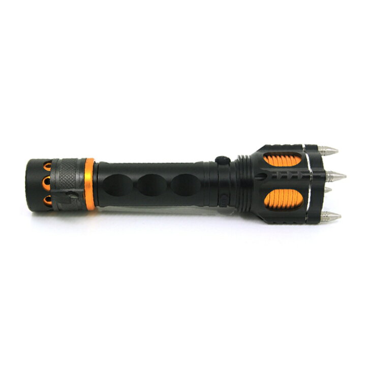楽天市場 超小型 Led懐中電灯 強力 懐中電灯 Led 1800lm 軍用 護身用 ライト フラッシュライト アウトドア 充電式 ハンディライト 米国cree社製 Xml T6 散歩 カッター 5モード 防犯グッズ 女性 高輝度 登山 トレッキング Ed57 グッド グッズ Led照明通販