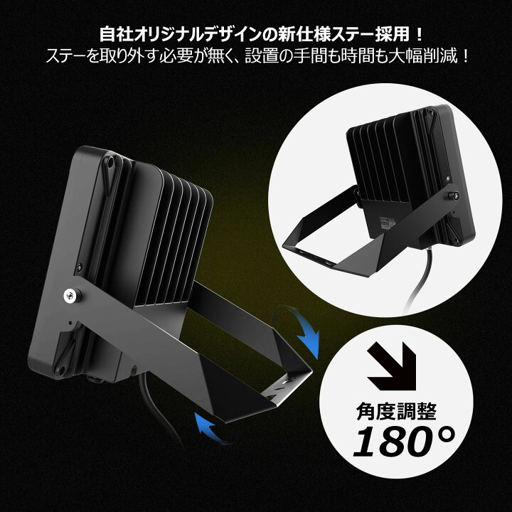 楽天市場】【期間限定】エントリーでポイント5倍 GOODGOODS LED 投光器 