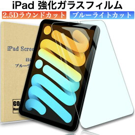 【ブルーライトカット】iPad mini6 8.3インチ 2021 第9世代 第8世代 10.2インチ Air4 10.9インチ Pro11 10.2インチ 第7/6/5世代 9.7インチ 10.5インチ Air3 mini5/4/3/2 Air Air2 Pro9.7 保護フィルム 9H強化ガラス
