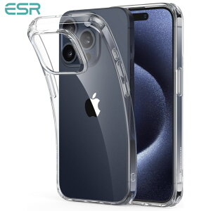 �����Ԓ�20%�N�[�|����ESR iPhone 15 �P�[�X 15Plus 15Pro 15Pro MAX iPhone �J�o�[ �N���A�P�[�X �X���� �y�� ���� TPU�J�o�[ �_����Q Qi�}���[�d�Ή� �V���R�� �J�o�[ �N���A �ČRMIL�K�i�̕ی� �V���R