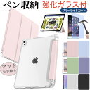 ★期間中20%OFFクーポン★【ペン収納/強化ガラスフィルム付き】iPad ケース iPad A16 第11世代 第10世代 iPad Air 13/…