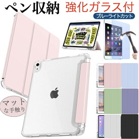 【ペン収納/強化ガラスフィルム付き】iPad ケース iPad A16 第11世代 第10世代 iPad Air 13/11インチ(M4/M3/M2) 第9世代 第8世代 第7世代 iPad Air 第5/4世代 Pro 11インチ(第5/4/3/2世代) mini 7 A17 Pro mini6 カバー くすみ 半透明