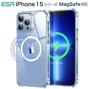 �����Ԓ�20%�N�[�|����ESR iPhone 15 �P�[�X iPhone 15Pro 15Plus 15Pro Max �P�[�X �J�o�[ Air Armor���C�P�[�X HaloLock�t�� MagSafe�ƌ݊���������A���� �R�p�O���[�h�̕ی� ���ςɋ����n�[�h�o�b�N �Ռ��z��