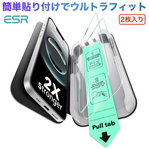 �y3�b�Ŋ���/�S�ʕی�/2������zESR iPhone 17/16Pro 17 Air 17 Pro 17 Pro Max 17e 16e �t�B���� iPhone14/13/13 Pro �K���X�t�B���� 9H�����K���X�t�B���� �\�t���ȒP �����z�� �h�o�ی� �ČRMIL�K�i�ی� �C�A����