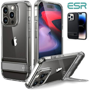 ESR iPhone 15 �P�[�X iPhone15Pro 15Plus 15Pro Max �P�[�X ���^���L�b�N�X�^���h�P�[�X 3way�X�^���h���[�h �ČRMIL�K�i�̗����h�~ ���C�����X�[�d�Ή� �X���� �����擾�ς� �X�^���h�t�� ����