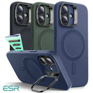 ESR iPhone 17 P[X iPhone 17 Pro 17 Pro Max 16Pro 16Plus 16Pro Max iPhone 15 V[Y Jo[ BJX^h CP[X HaloLockt MagSafe X^ht VRP[X   }OZ[t V