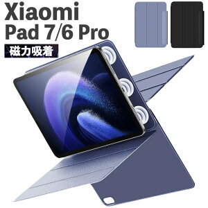 Xiaomi(VI~) Xiaomi Pad 7 / 7Pro / Xiaomi Pad 6 / Pad 6 Pro 11C` Jo[ P[X Cz I[gX[v y O܂ X^h@\ ^b`y[P[X X}[gy 2 Ή Ռz }bg