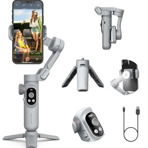 �X�}�z�W���o�� 3�� ��u���␳ SMART X PRO�X�}�z�W���o�� �܏� �莝�X�^�r���C�U�[ �Y�[���{�^��OLED���LED���C�g�����\Android iPhone 15/14/13/12/11 Pro/Max �݊�270°���[���C���Z�v�V�������[�h �t