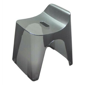 \レビューで1000円クーポン!/ 送料無料 【●日本製】シンカテック ヒューバス バススツールh30 Huc-Bkクリアブラック 風呂椅子 おすすめ おしゃれ【Huc-Bk】【CP】