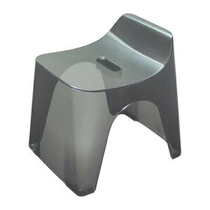 \レビューで1000円クーポン!/ 【●日本製】シンカテック ヒューバス バススツールh25 Huc-Bk クリアブラック 風呂椅子 おすすめ おしゃれ