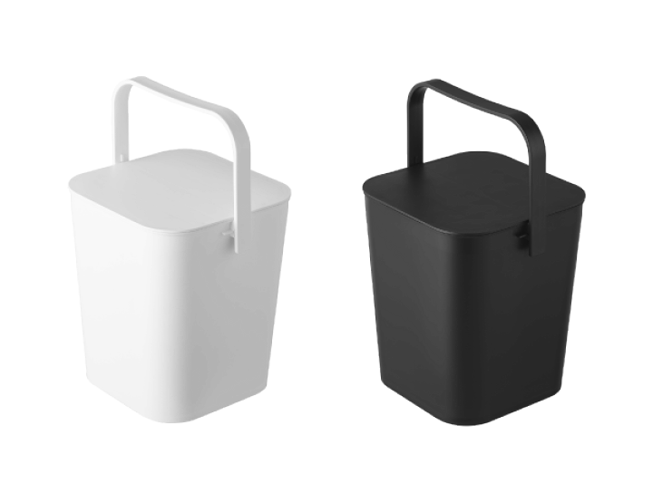 楽天市場】送料無料 【ポイント5倍】山崎実業 tower フタ付バケツ 12L