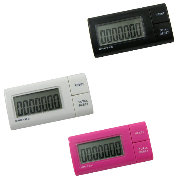楽天市場】【PKとBKは廃番完売】 DRETEC ドリテック シェイプウォーカー 歩数計【H-228】【BK PK WT】 : グットライフショップ 楽天市場】【PKとBKは廃番完売】 DRETEC ドリテック シェイプウォーカー 歩数計【H-228】【BK PK WT】 : グットライフショップ