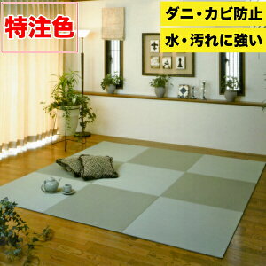 セキスイ 美草 MIGUSA 置き畳 フロア畳 目積・市松・校倉 ≪特注色・受注生産≫ パネル 1枚 オーダー ※納期約2週間※【メーカー直送品】【代引/同梱/返品不可】【個別送料計算】※11枚以下は