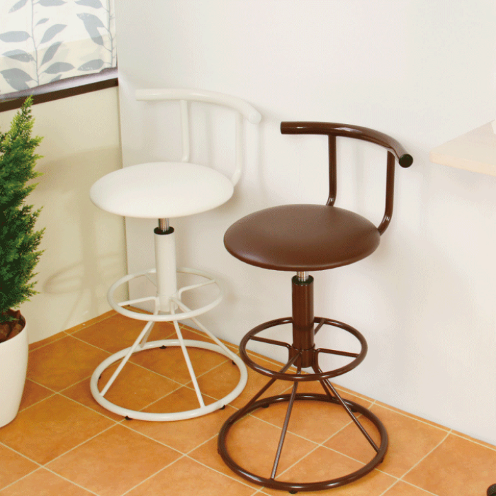 楽天市場】ダイニングチェア 回転式 昇降式 ダイニング カウンター