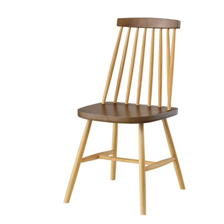 楽天市場】木製 ウィンザーチェア ダイニングチェア 椅子 1脚 ブラウン