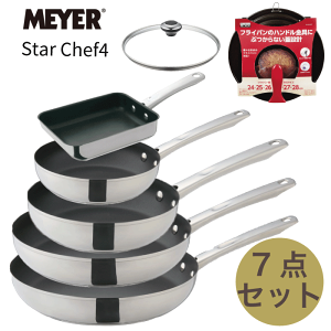 MEYER }C[ X^[VFt4 tCp tTCYZbg 20cm 24cm 26cm 28cm ʎq pKXW20cmp + p[ tCpJo[ 24`28cmpt }C[6_{Jo[ 7_ IHΉ KXΑΉ