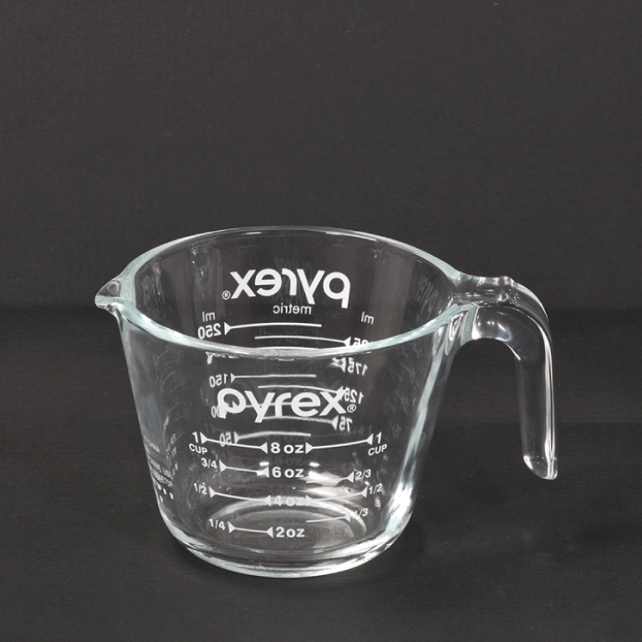 楽天市場】PYREX メジャーカップ 250ml 耐熱ガラス 取っ手 ハンドル