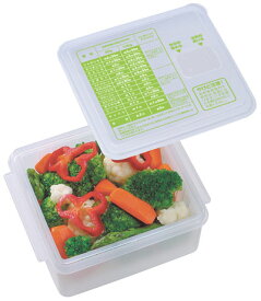 送料無料 レンジで簡単ゆで野菜調理ケースS【UDY1】【CP】