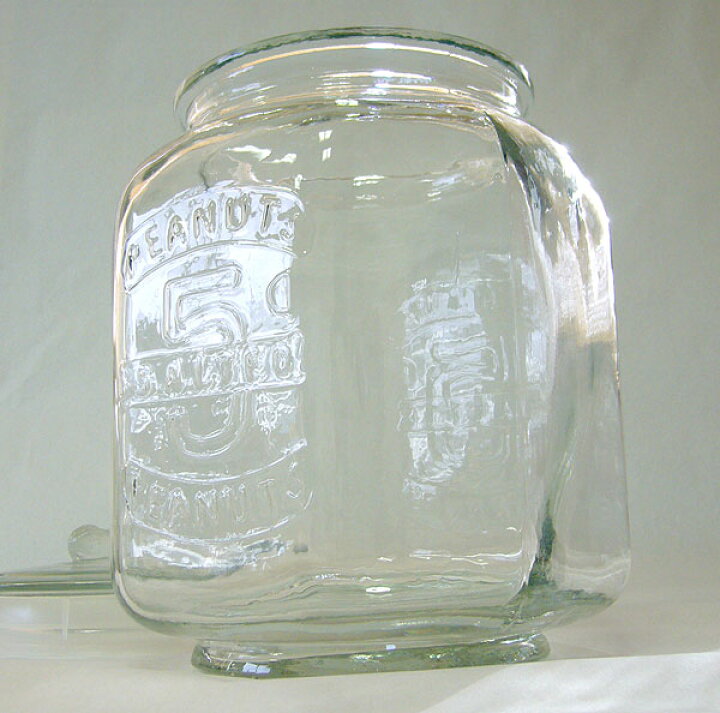 楽天市場 送料無料 飾り文字がおしゃれ アンティーク風 ガラス製 クッキージャー 7 0l Lサイズ 専用パッキン付 保存瓶 保存容器 グットライフショップ