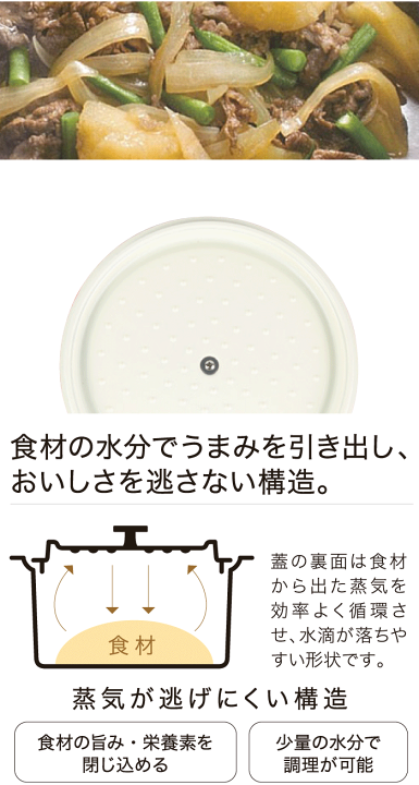 楽天市場】\今ならレビューで1000円クーポン!/ 無水調理が 楽天市場】\今ならレビューで1000円クーポン!/ 無水調理が