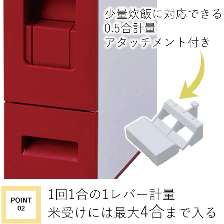 楽天市場】＼レビューで1000円クーポン!／ スリム 米びつ 10kg 計量